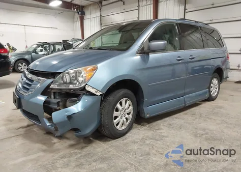 2010 Honda Odyssey Ex-L z USA, uszkodzony, nr VIN 5FNRL3H66AB046444